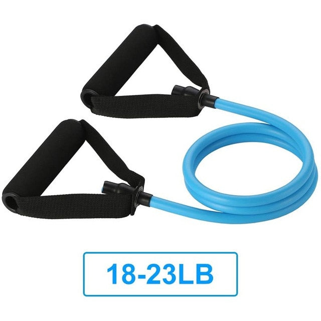 5 Levels Resistance Bands with Handles Yoga Pull Rope