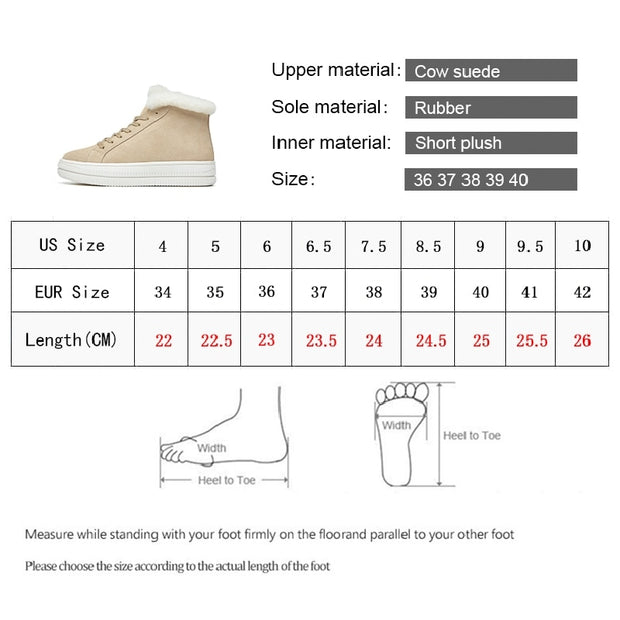 Smile Circle Ankle Boots Women Sneakers
